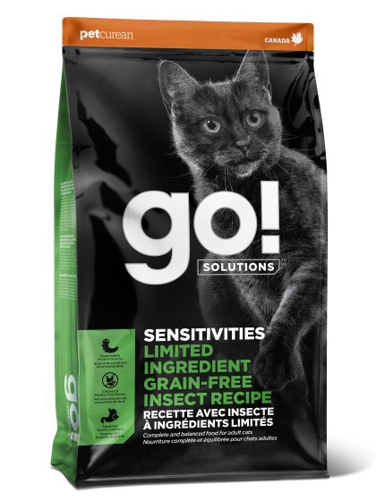 Go! Sensitivities Limited Ingredient Grain Free Insect Cat 3lb