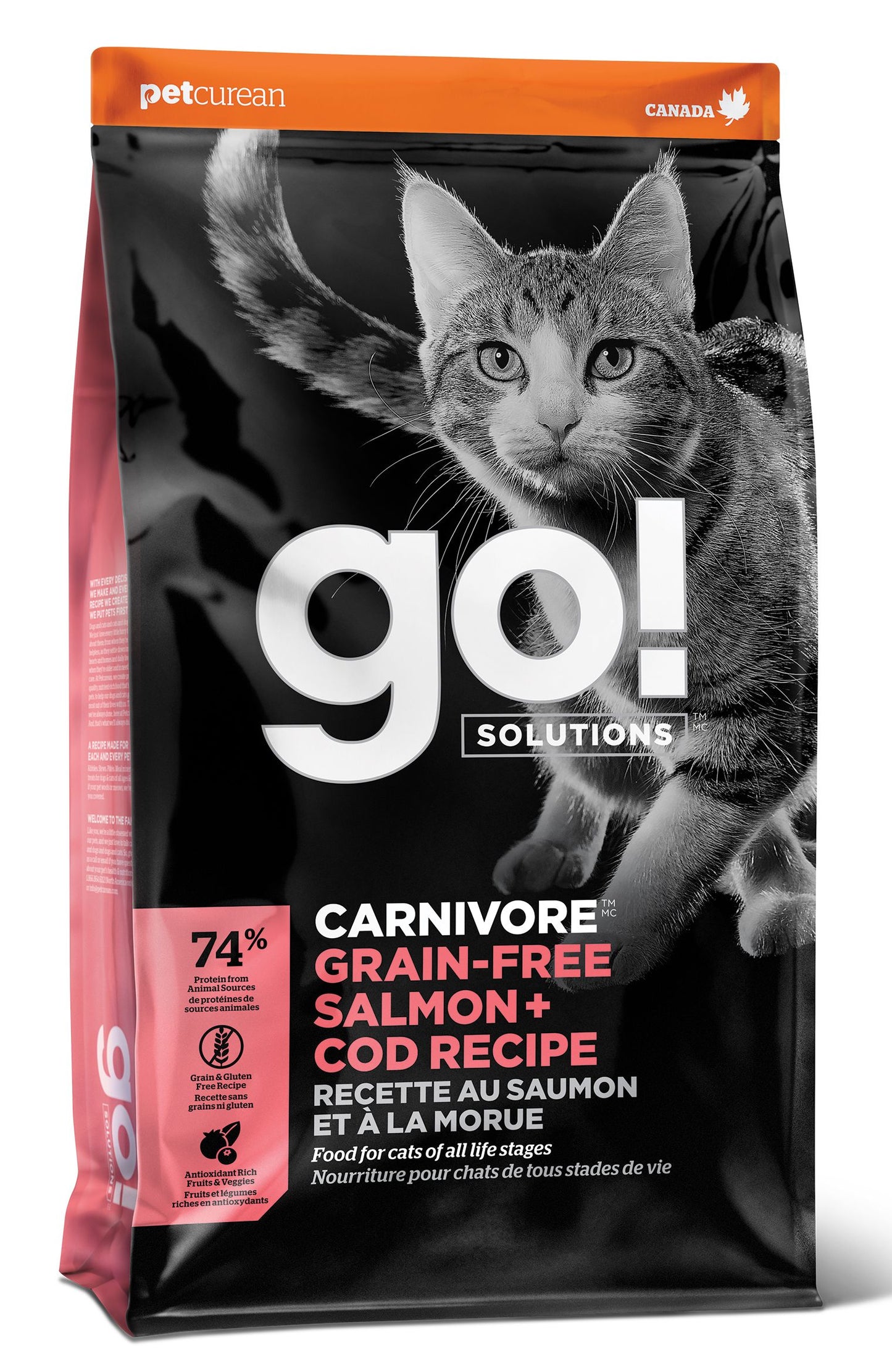 Go! Carnivore Grain Free Salmon Cod Cat