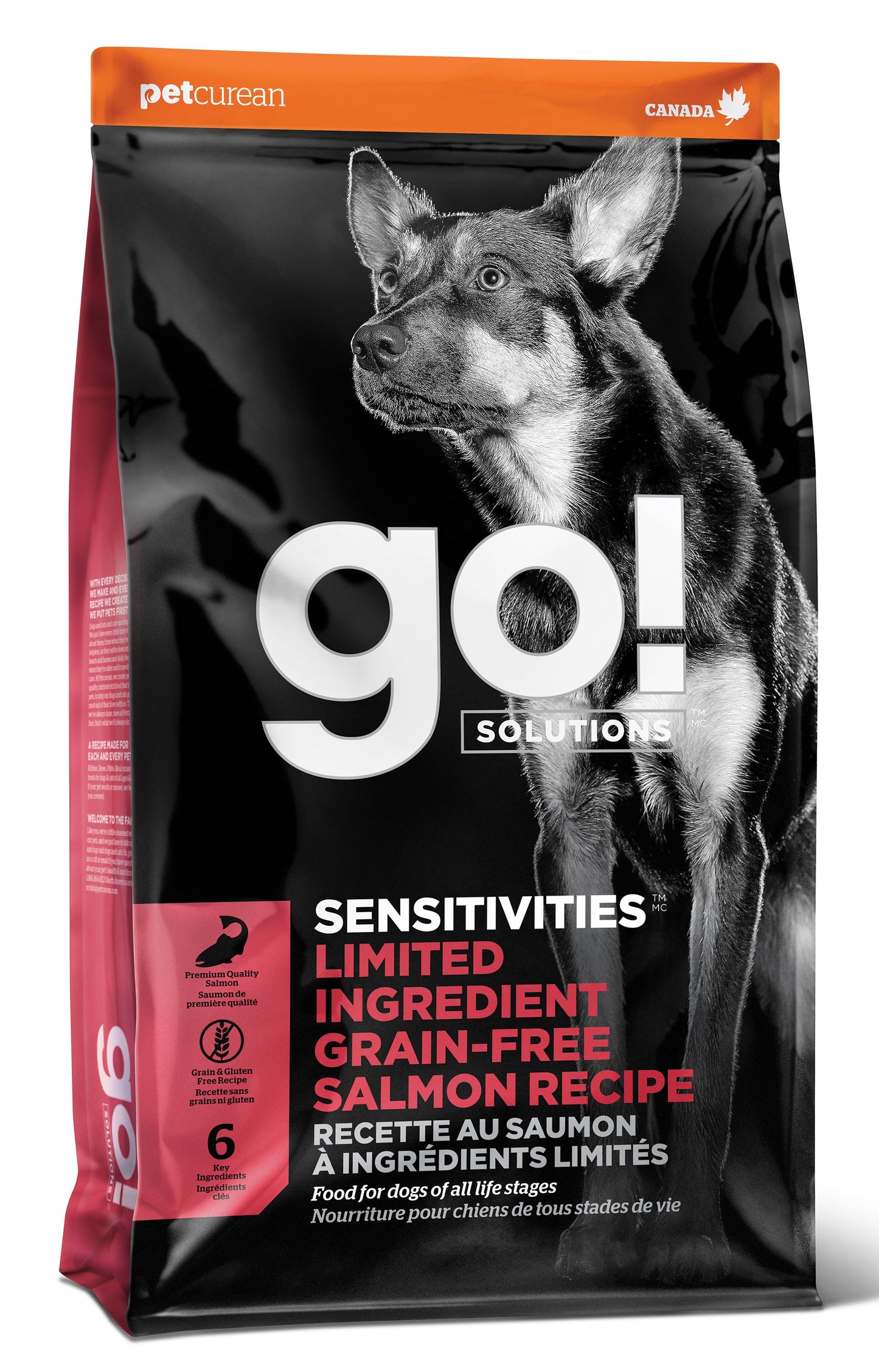 Go! Sensitivities Lid Grain Free Salmon Dog