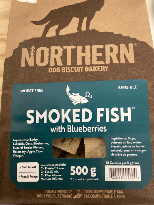 Northern Smoked Fish with Bluberries 450g