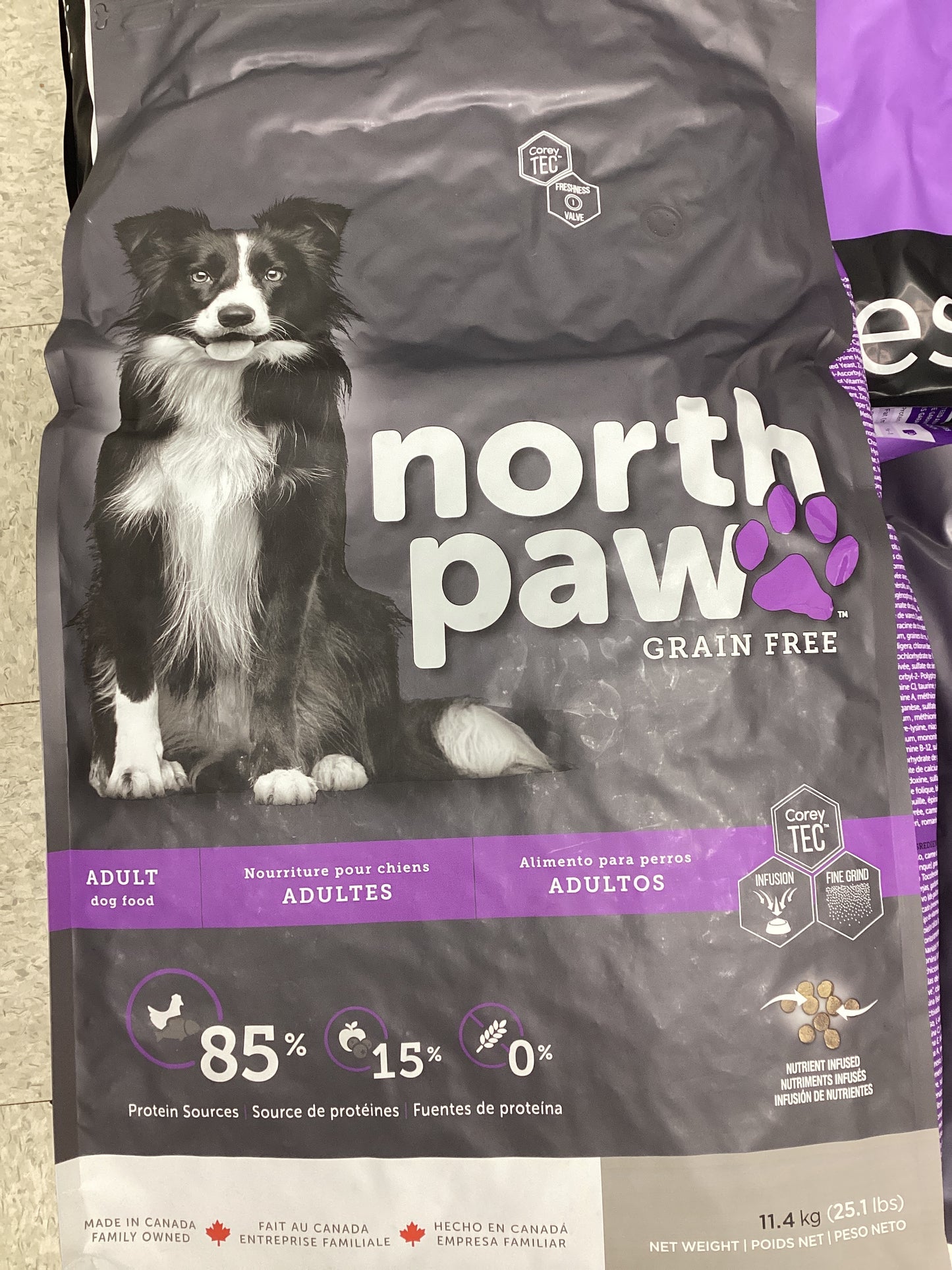 North Paw Grain Free Adult Dog Food 11.4kg