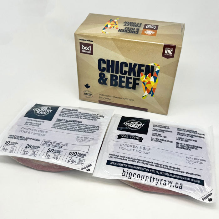 BIG COUNTRY RAW Fare Game – Chicken & Beef – 2 Lb