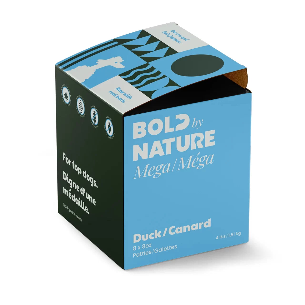 BOLD BY NATURE Mega Duck for Dogs - 4LB