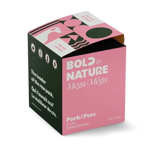 BOLD BY NATURE Mega Pork for Dogs - 4LB