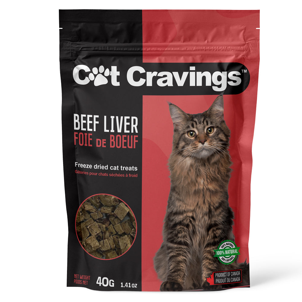 Cat Cravings Freeze Dried Beef Liver 40gm