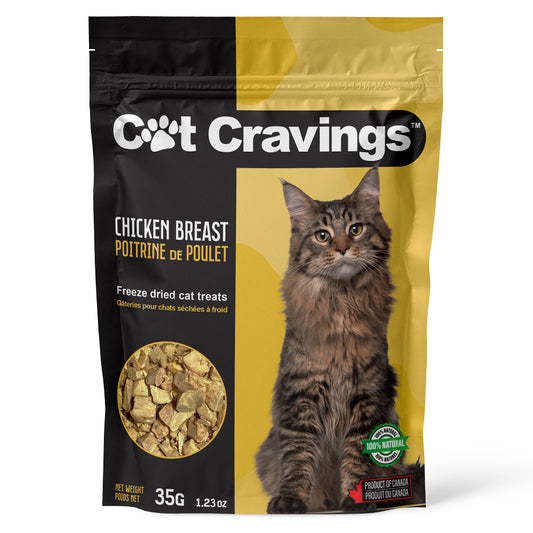 Cat Cravings Freeze Dried Chicken Breast 35g