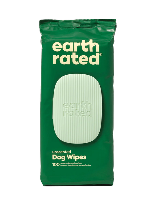 Earth Rated Compostable Unscented Wipes 100CT