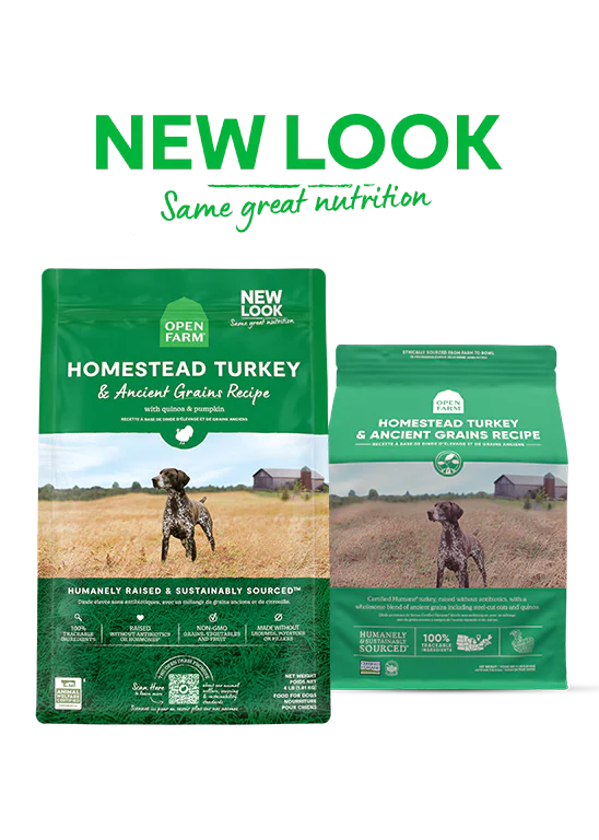 Open Farm Homestead Turkey & Ancient Grains Dry Dog Food