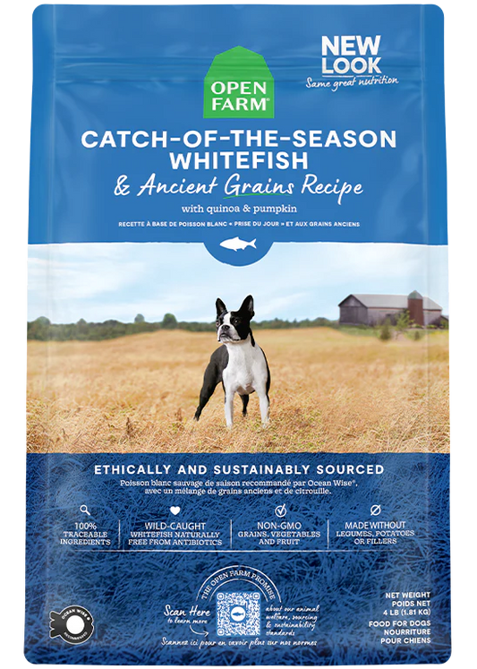 Open Farm Catch-of-the-Season Whitefish & Ancient Grains Dry Dog Food