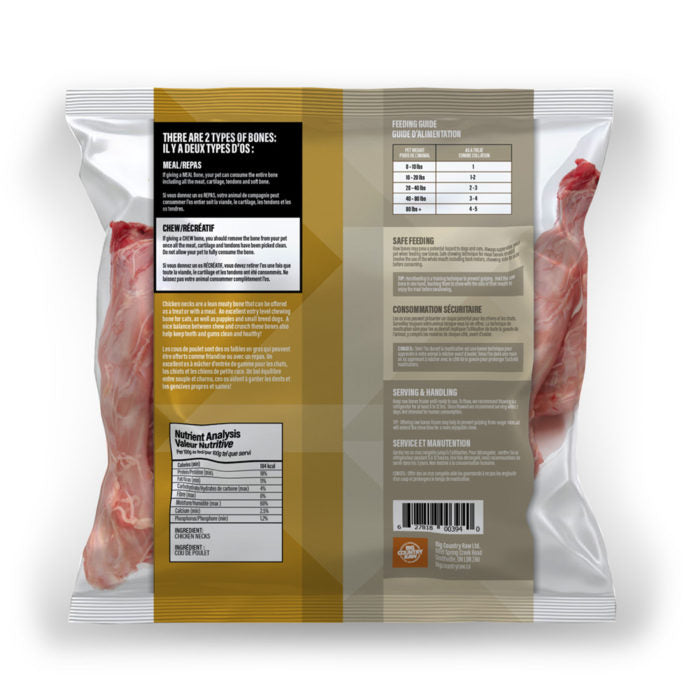 BIG COUNTRY RAW Chicken Necks 1lb