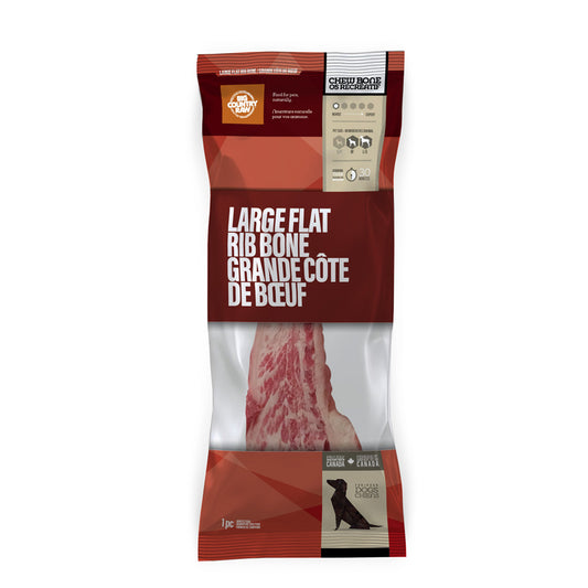 BIG COUNTRY RAW Flat Rib Bone Large